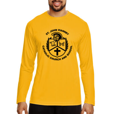 (Approved for PE) UV Protected - UPF Rated 40+ - ADULT Unisex Long Sleeve PE Shirt Thumbnail